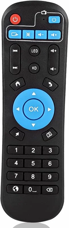 Universal Fjärrkontroll, Ersättning för T95Z Plus, T95U Pro, T95V Pro, Q Plus, QBOX Box — TV och streaming