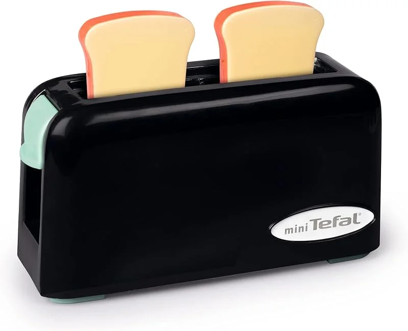 Smoby 7600310527 - Tefal Brödrost Express - Smoby Tefal Brödrost Lek Kökstillbehör med Mekanisk Funktion, Från 3 år — Kök & Hushåll