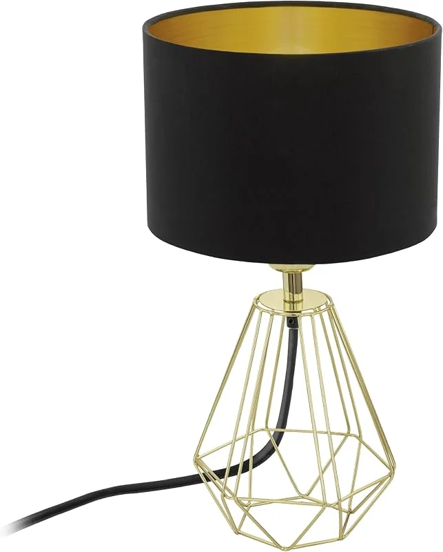EGLO bordslampa CARLTON 2, vintage bordslampa med 1 ljuskälla — Smarta hem