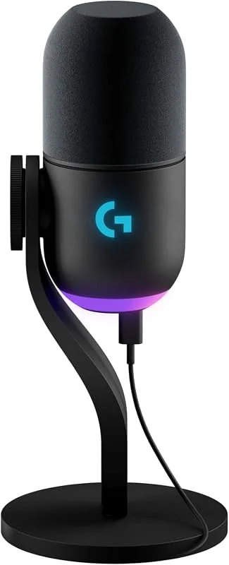 Logitech G Yeti GX – dynamisk RGB-spelmikrofon med LIGHTSYNC — Hörlurar och ljud