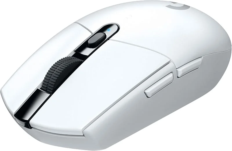 Logitech 910-005291 G305 Lightspeed Trådlös Spelmus, Vitt — Datortillbehör