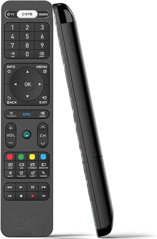 Formuler FOR0095 Fjärrkontroll Z8, Z7, Z7 5G, Zx, Zx 5G, Z Prime Ersättningsfjärrkontroll, Svart, En Storlek — TV och streaming
