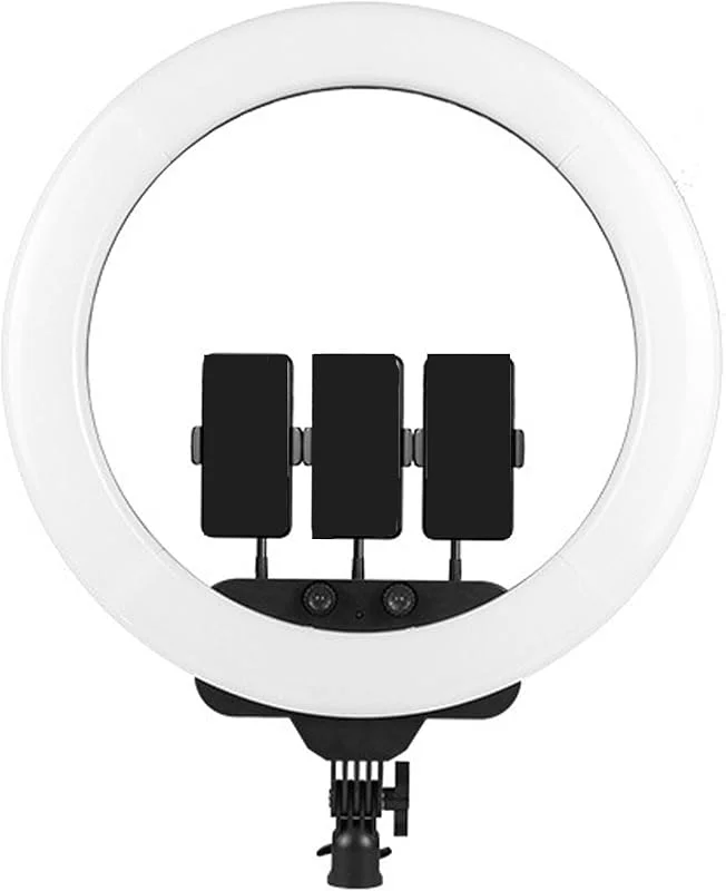 Legou ring fyllning 45 cm stor bländare pekskärm led ankarljus levande fotografi fyllning — Mobil och surfplatta