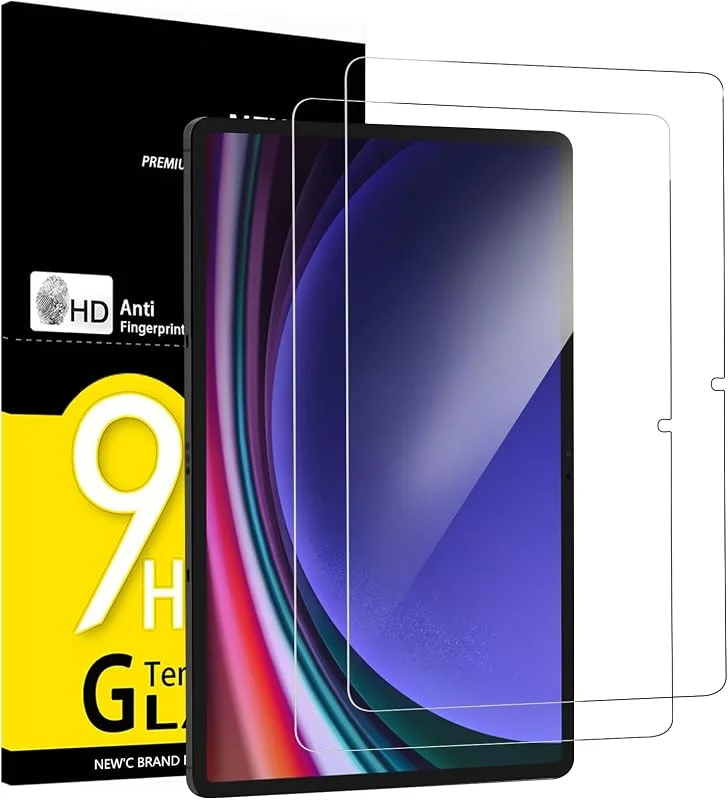 NEW'C Skärmskydd för Samsung Galaxy Tab S10 FE, S9 FE, Härdat Glas — Mobil och surfplatta