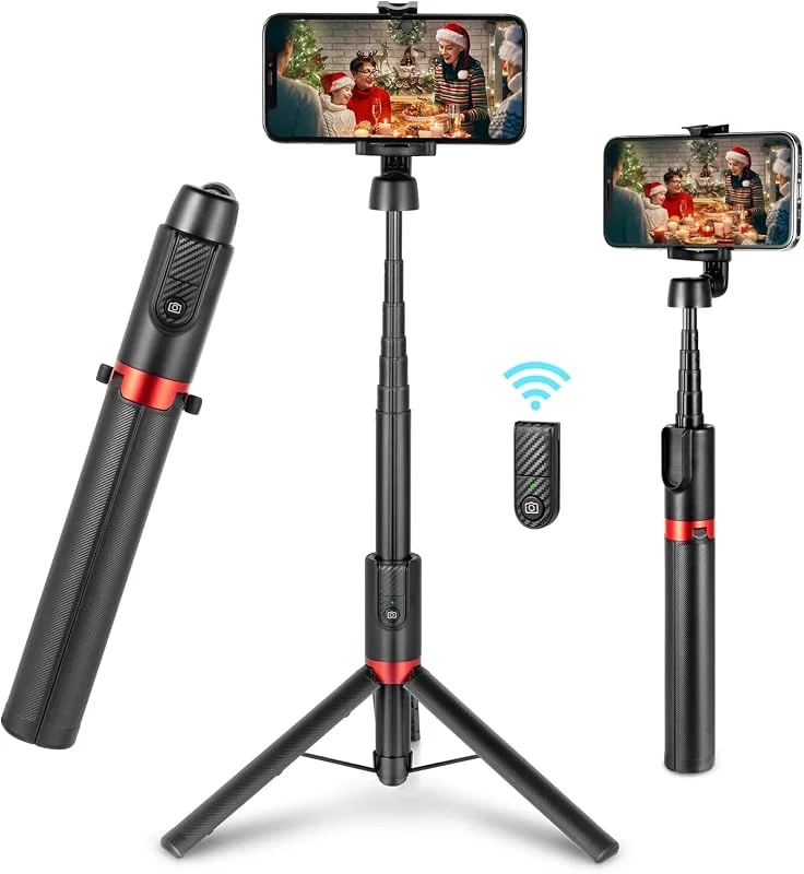 SMALLRIG Selfie Stick Tripod with Bluetooth Remote - 3375B — Mobil och surfplatta